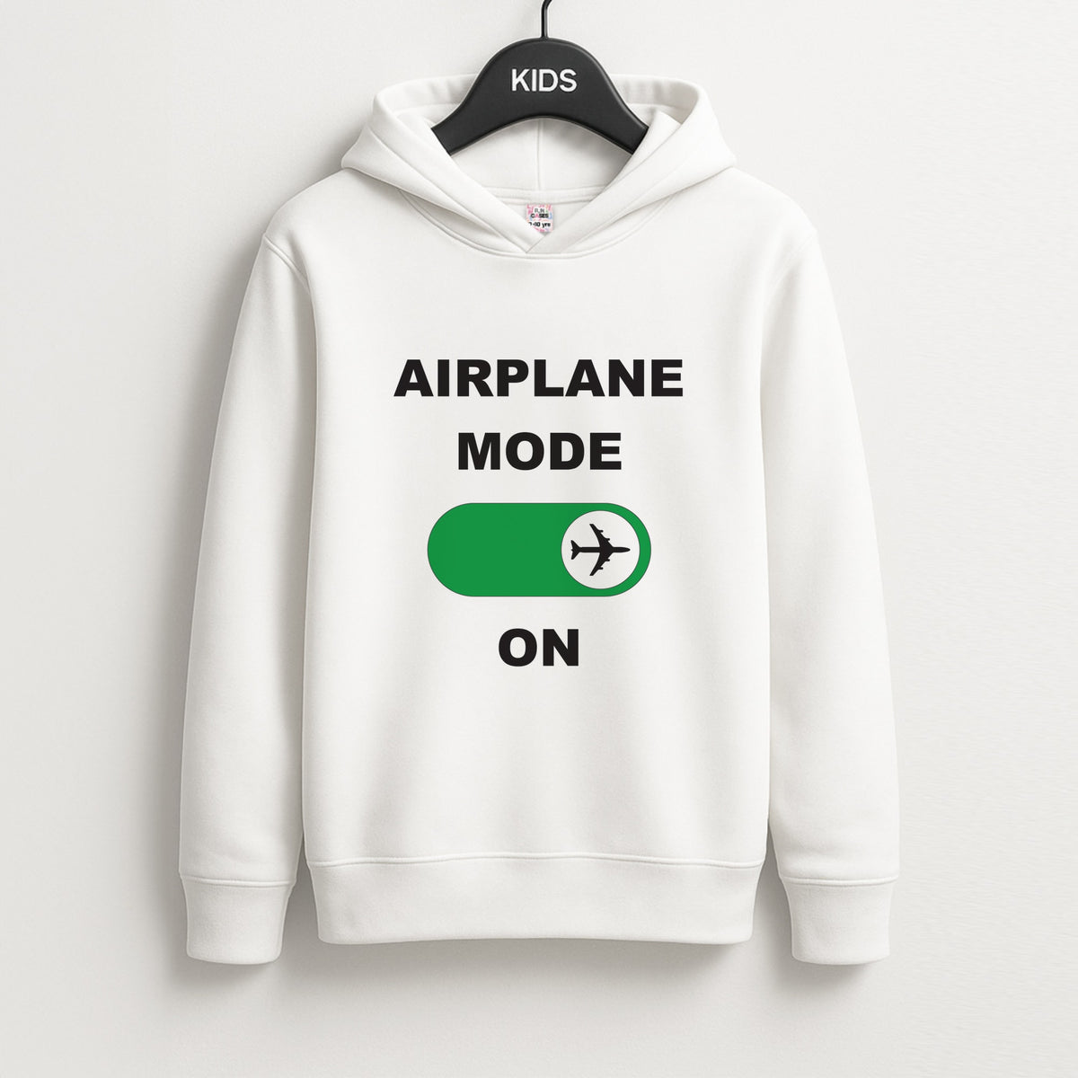 Airplane Mode On - Travel Kids Hoodie