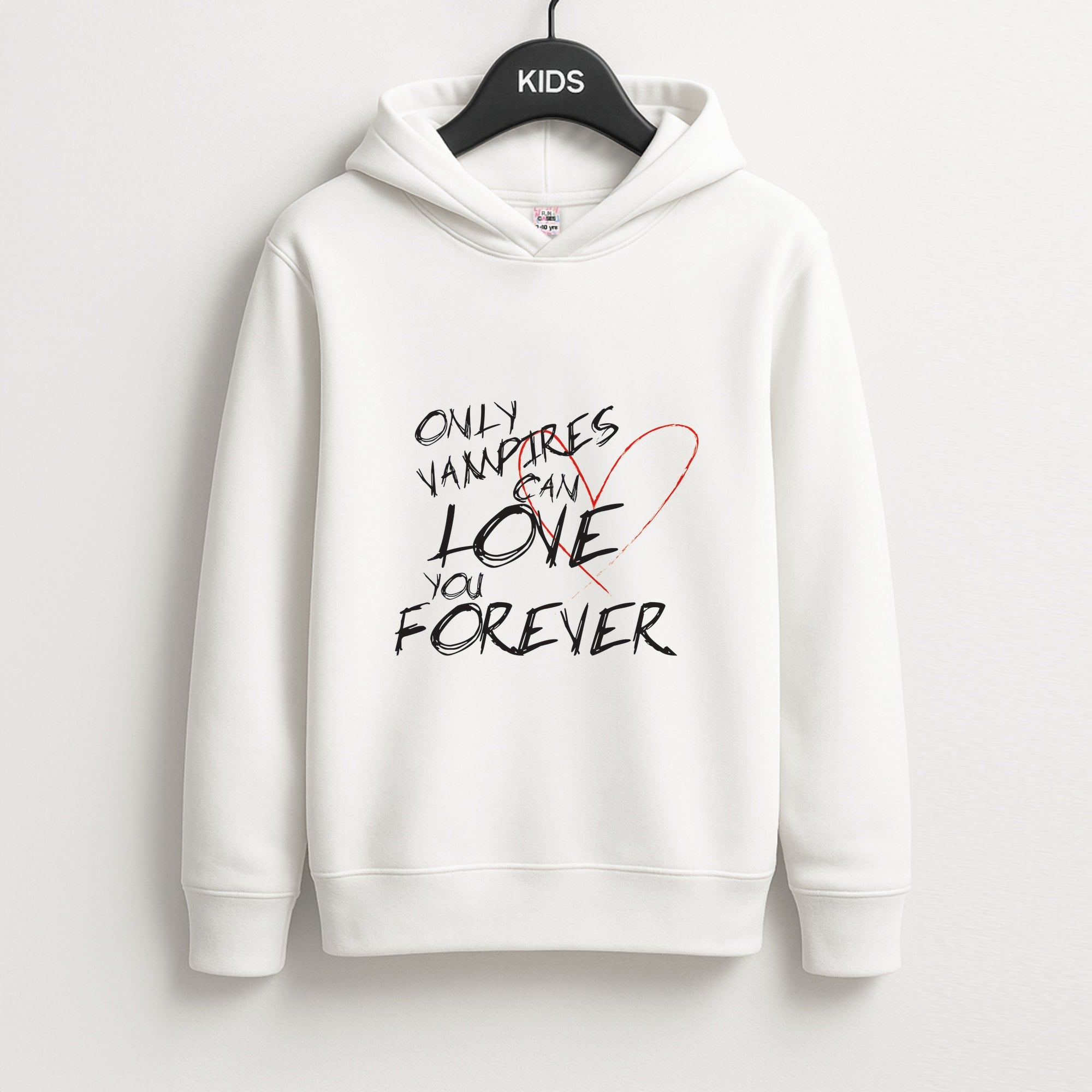 Only Vampires Can Love You Forever - VD Kids Hoodie