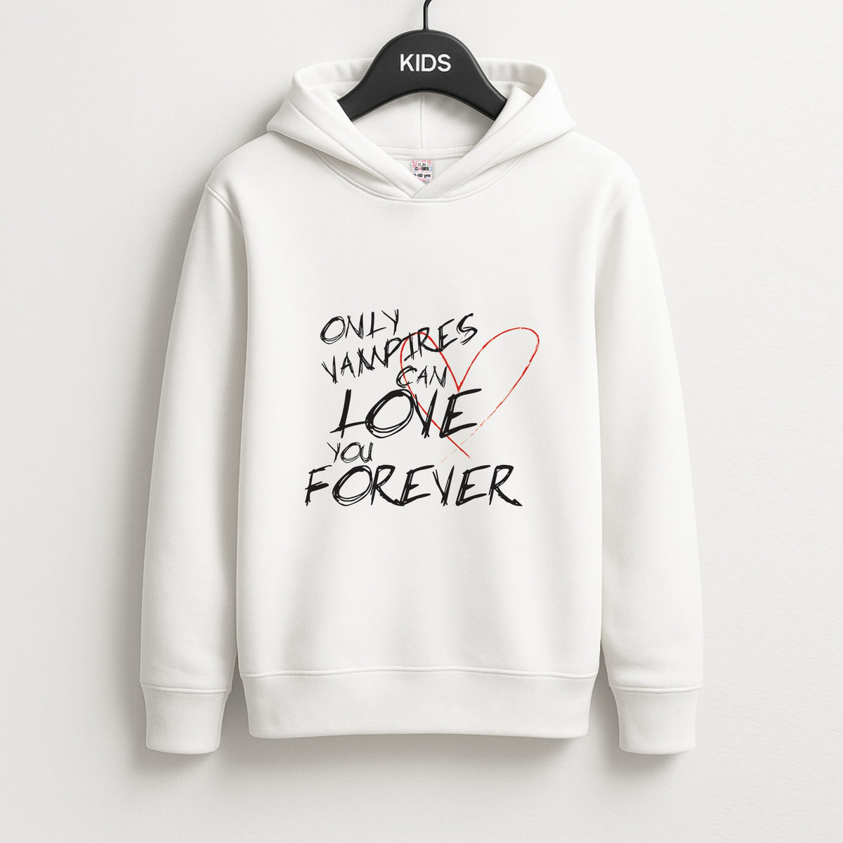 Only Vampires Can Love You Forever - VD Kids Hoodie