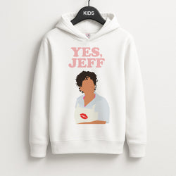 Yes Jeff Unisex Kids Hoodie