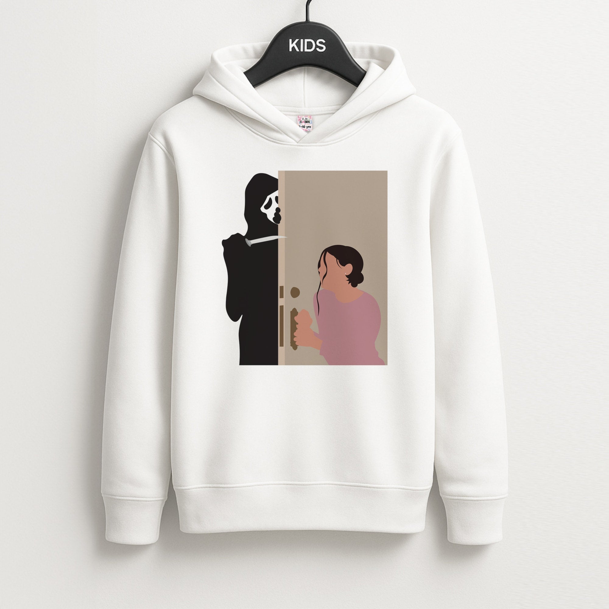 Tara And Ghostface - Scream Kids Hoodie