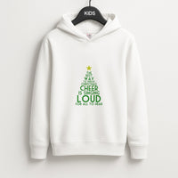 The Best Way To Spread Christmas Cheer - Elf Kids Hoodie
