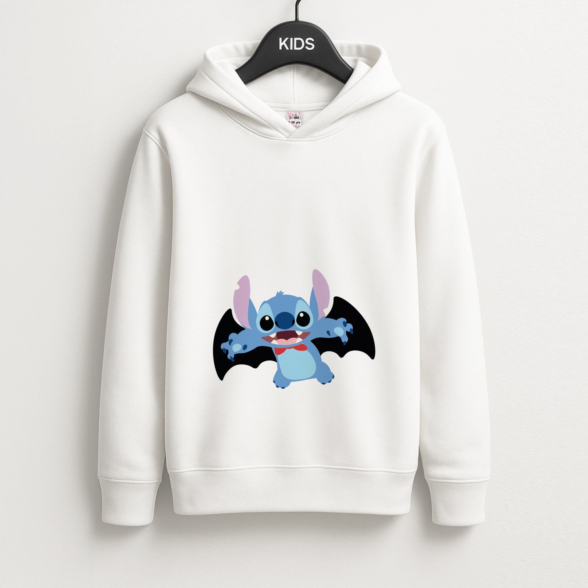 Vampire Alien Blue Halloween Kids Hoodie