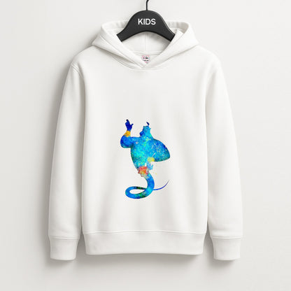 Watercolour Aladdin Fairytale Unisex Kids Hoodie