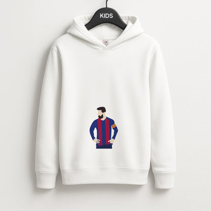 Messi Barca Unisex Kids Hoodie