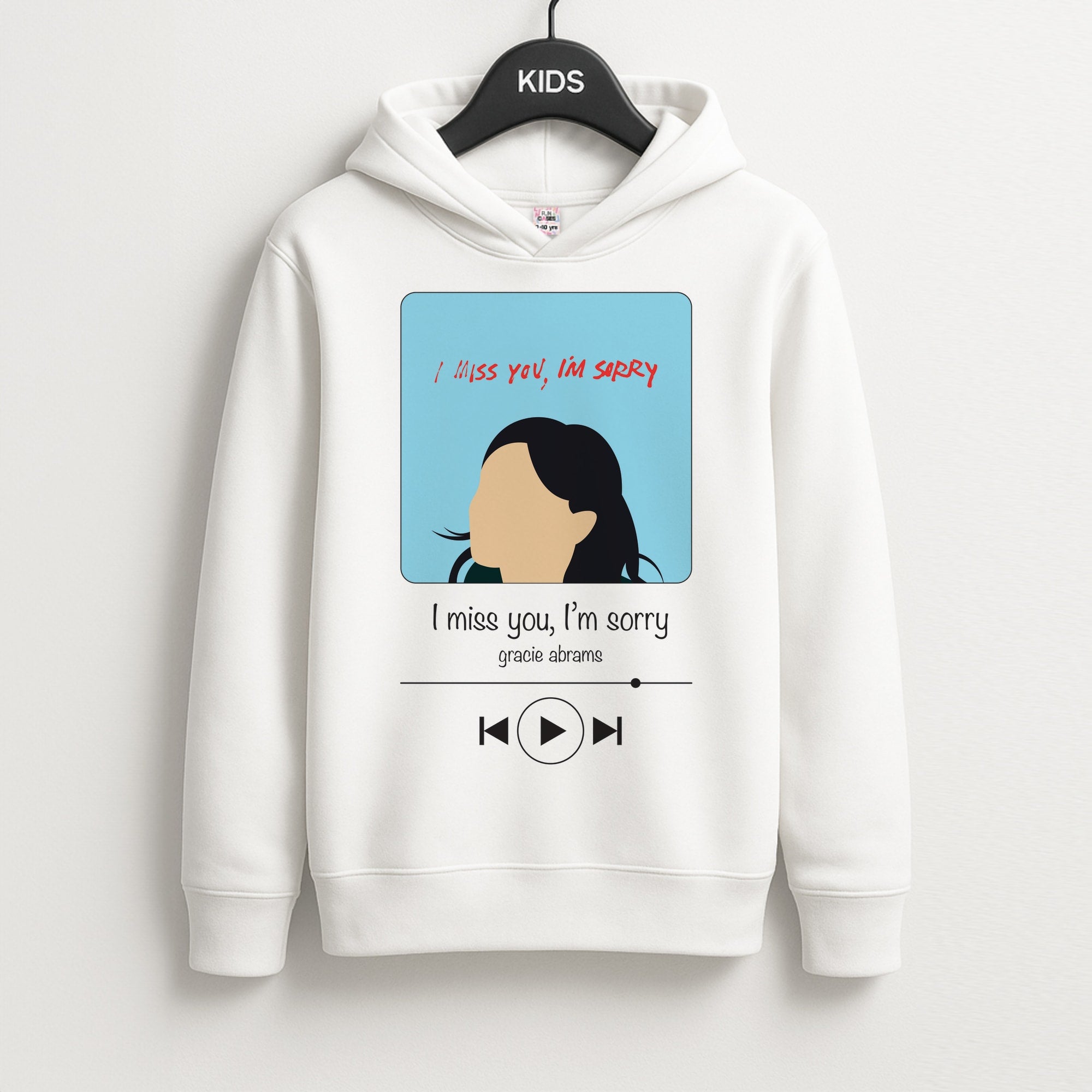 I Miss You - Abrams Unisex Kids Hoodie