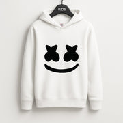 Black And White Helmet In Space  Kids Hoodie 1