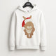 Christmas AnimalsKids Hoodies