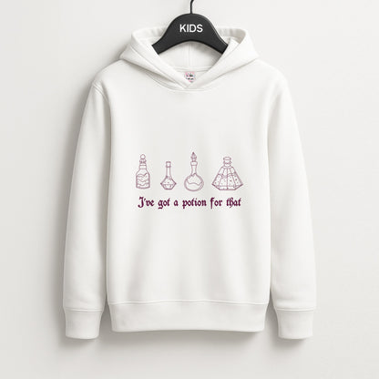 I've Got A Potion For You Dark Pink Unisex Kids Hoodie