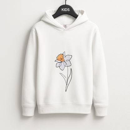 Spring Daffodil Unisex Kids Hoodie