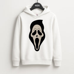 Pink Ghostface Pattern - Scream Unisex Kids Hoodie