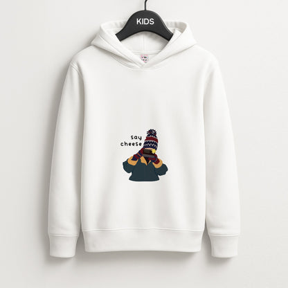 Say Cheese Unisex Kids Hoodie