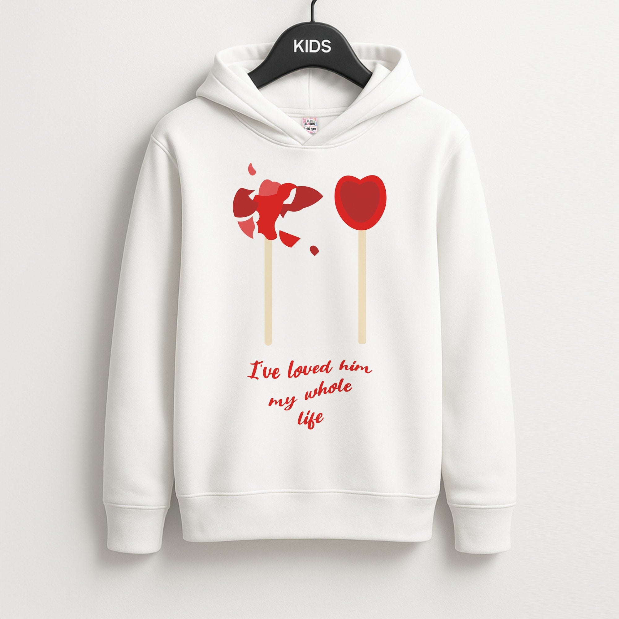 I've Loved Him My Whole Life Kids Hoodie