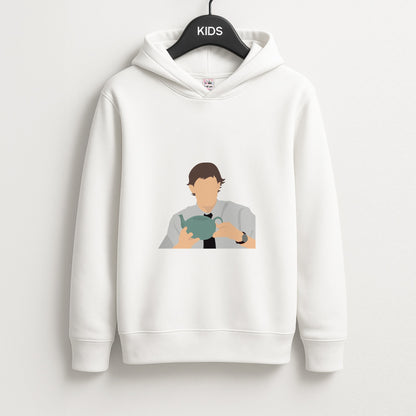 Jim's Tea Pot For Pam Unisex Kids Hoodie