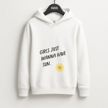 Girls Just Wanna Have Sun - Summer Unisex Kids Hoodie