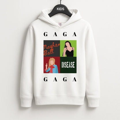 Gaga Collage Unisex Kids Hoodie