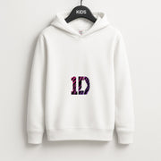 Zebra 1D Kids Hoodie 1