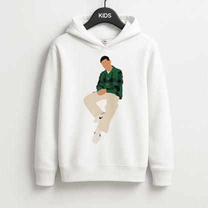 Green LoyleUnisex Kids Hoodie