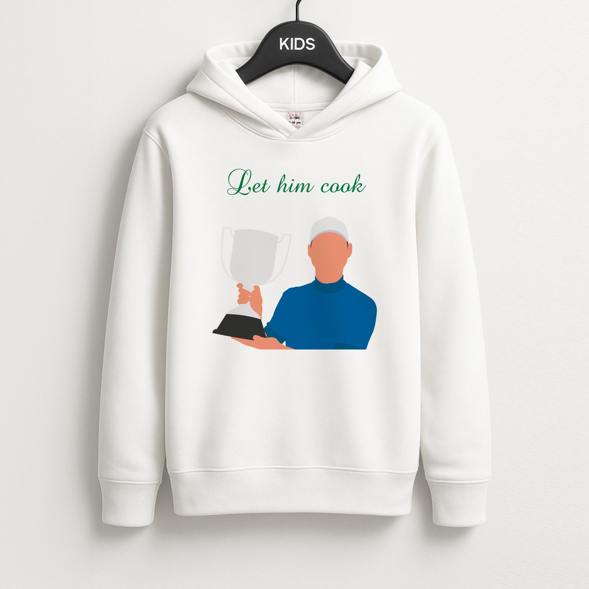 Let Him Cook Kids Hoodie