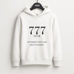 777 - Angel Numbers Unisex Kids Hoodie