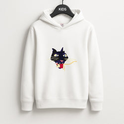 Mouse Eating Unisex Kids Hoodie