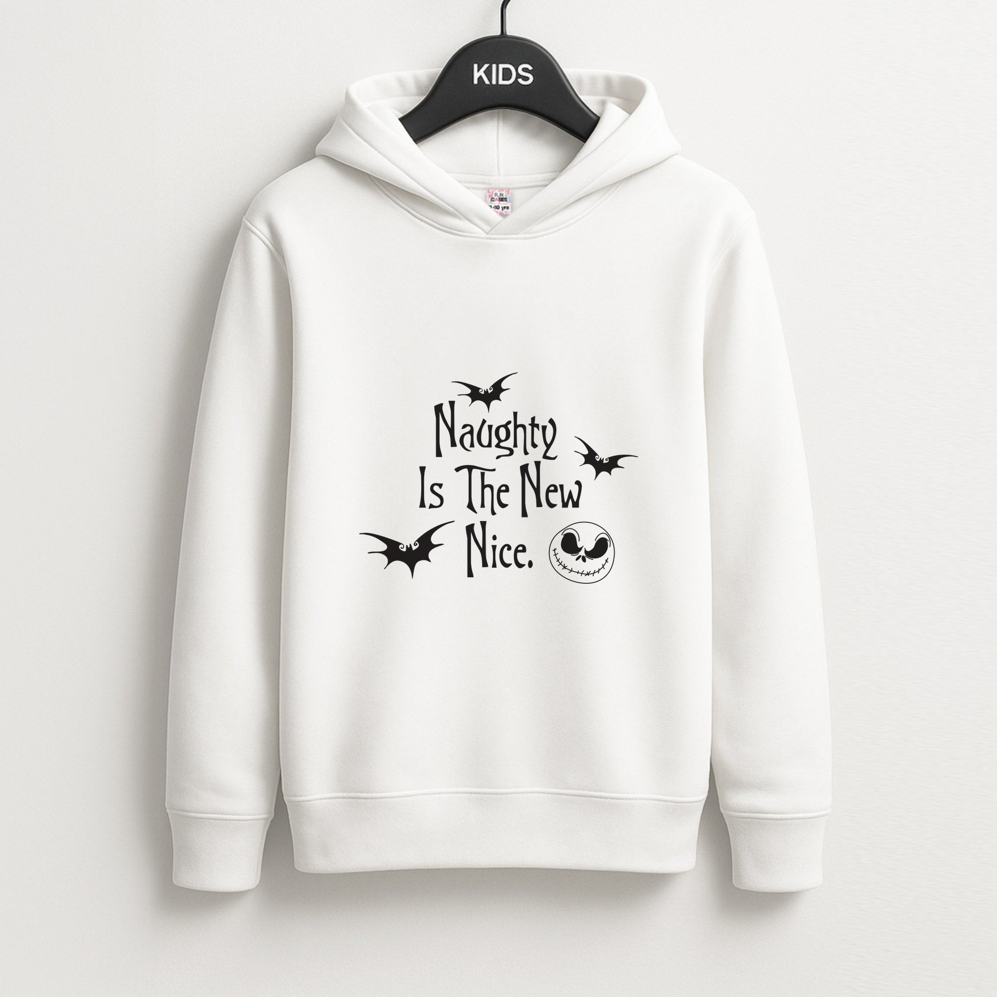 Naughty Is The New Nice Unisex Kids Hoodie
