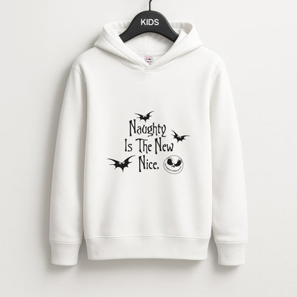 Naughty Is The New Nice Unisex Kids Hoodie