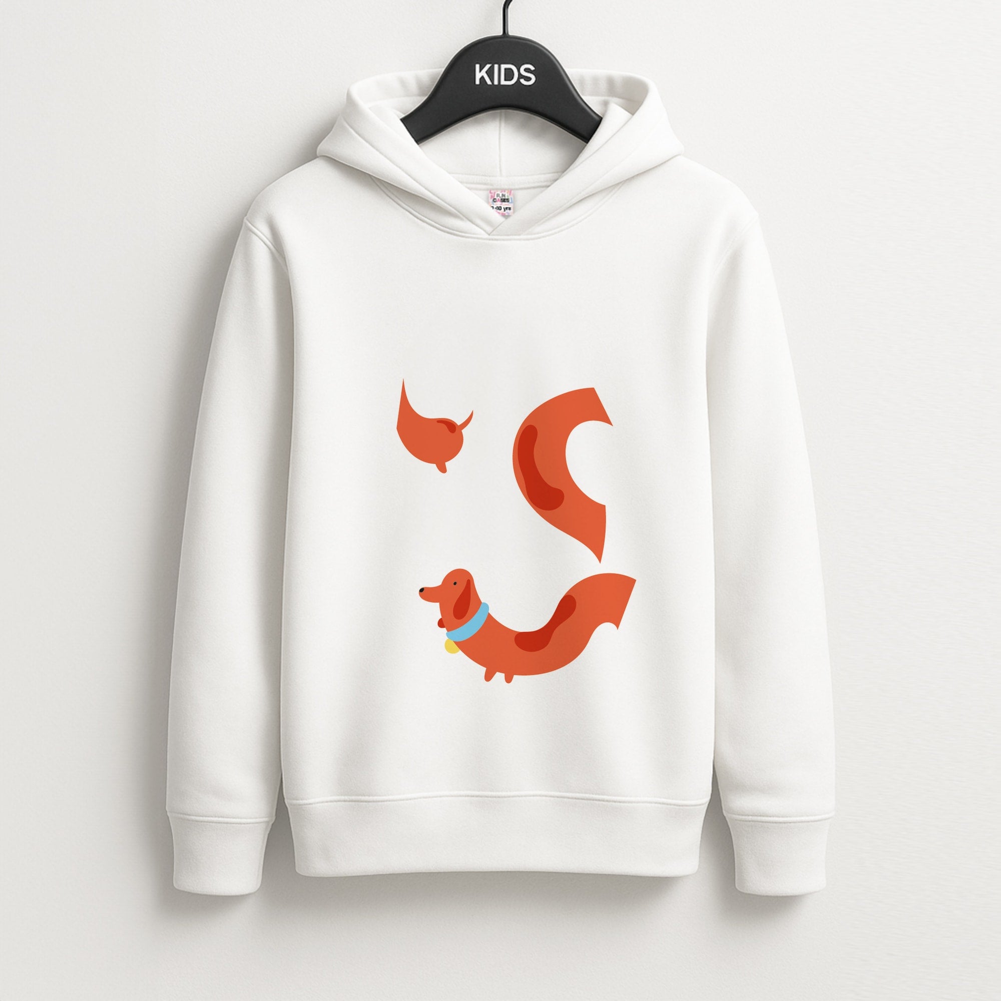 Sausage dog wrapped round - Dachshunds Kids Hoodie