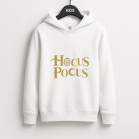 Text - Hocus Halloween Kids Hoodie