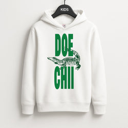 Rapper Alligator Print Unisex Kids Hoodie