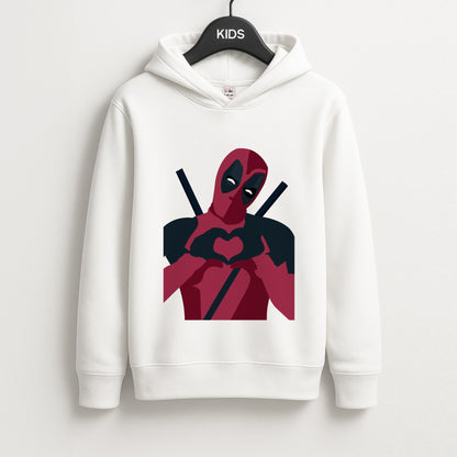 DP heart Unisex Kids Hoodie