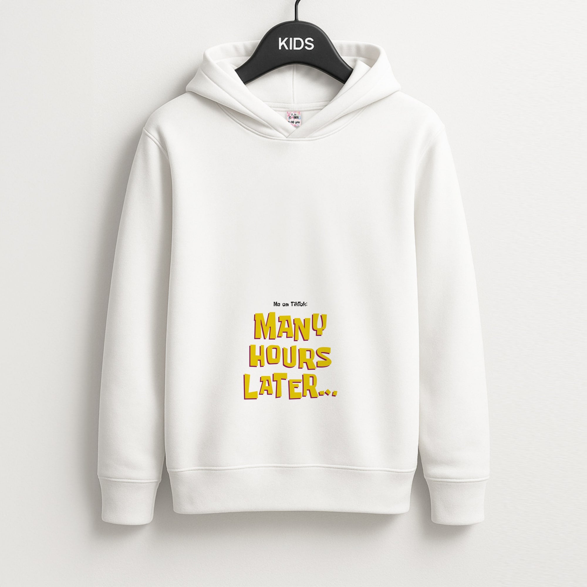 Many Hours Later Unisex Kids Hoodie
