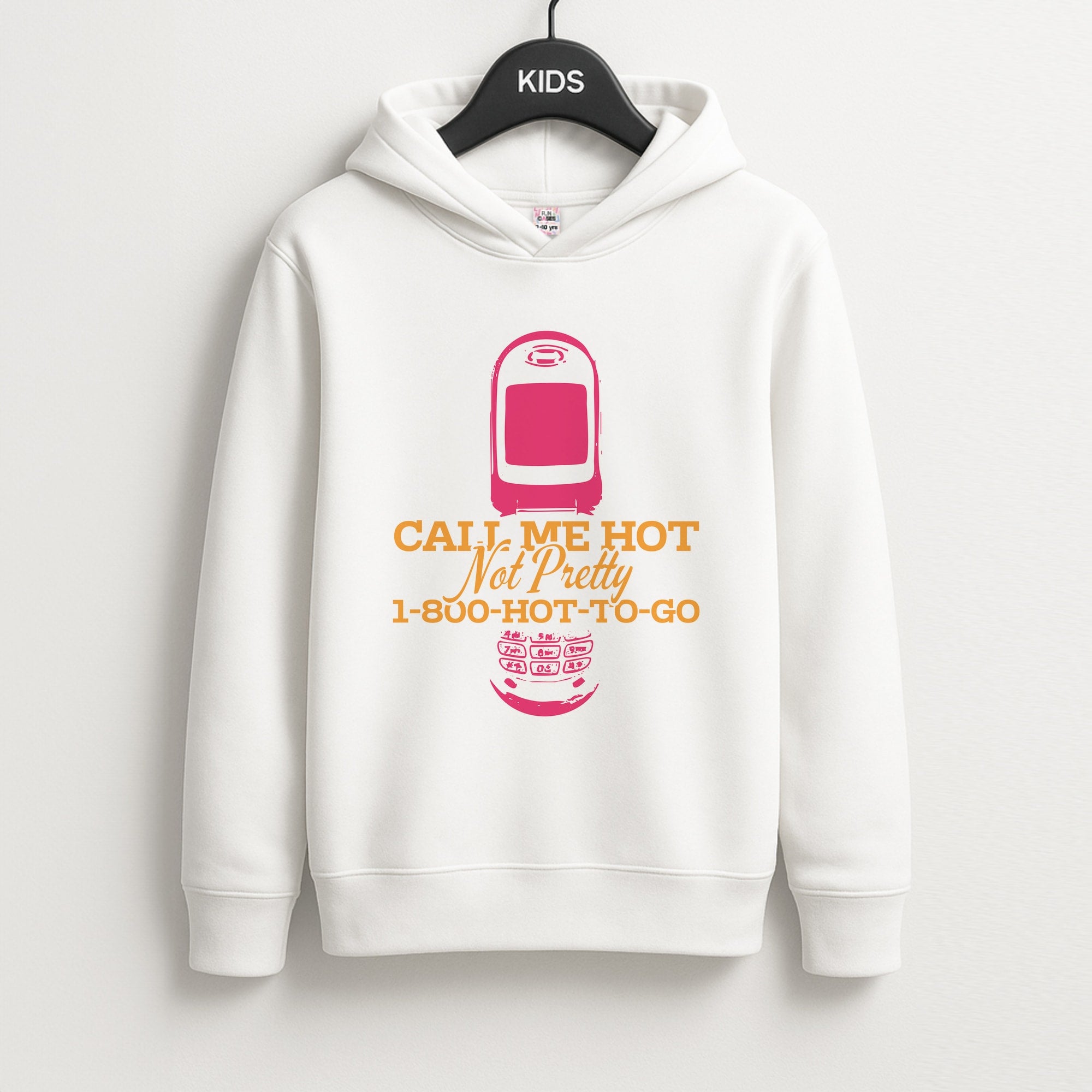 Hot To Go Unisex Kids Hoodie