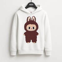Cute Brown Monster Kids Hoodie