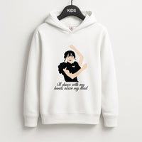 I'll Dance With My Hands Above My Head Wednesday Kids Hoodie