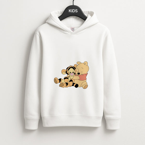A Hug Said Pooh - Winnie Unisex Kids Hoodie