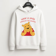 Wear A Smile Whatever The Weather  Kids Hoodie 1