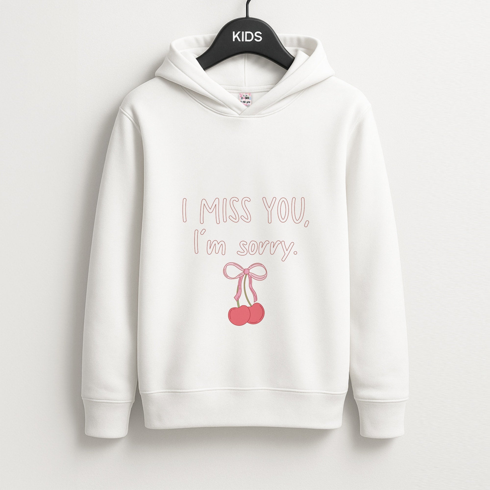 I Miss You , I'm Sorry - Abrams Unisex Kids Hoodie