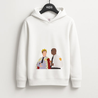 Jake and Holt B99 - Halloween Specials Unisex Kids Hoodie