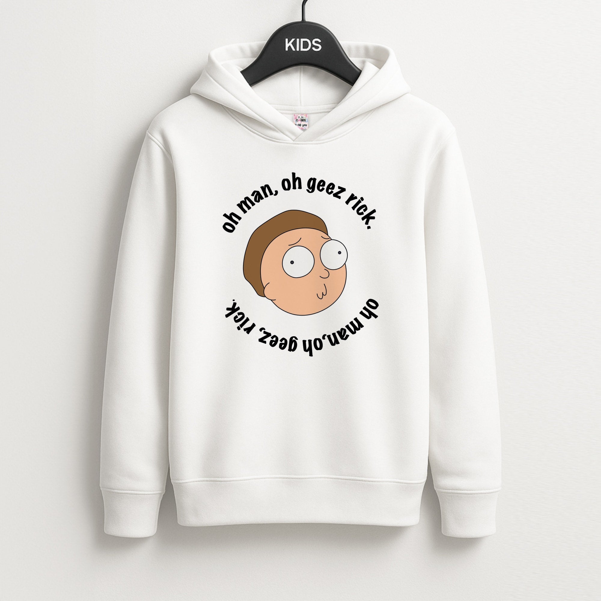 Oh man, oh geez Rick - RAM Kids Hoodie