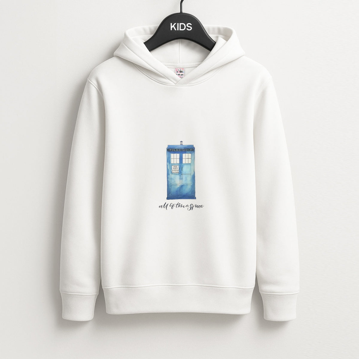 All of Time and Space Kids Hoodie