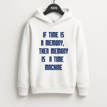 If Time Is A Memory - Doctor Who Unisex Kids Hoodie