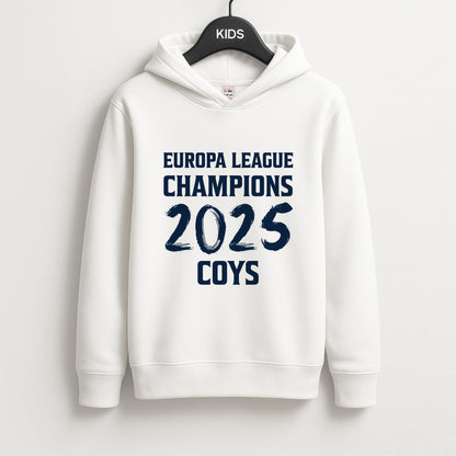 Europa League Winners 2025 - COYS Unisex Kids Hoodie