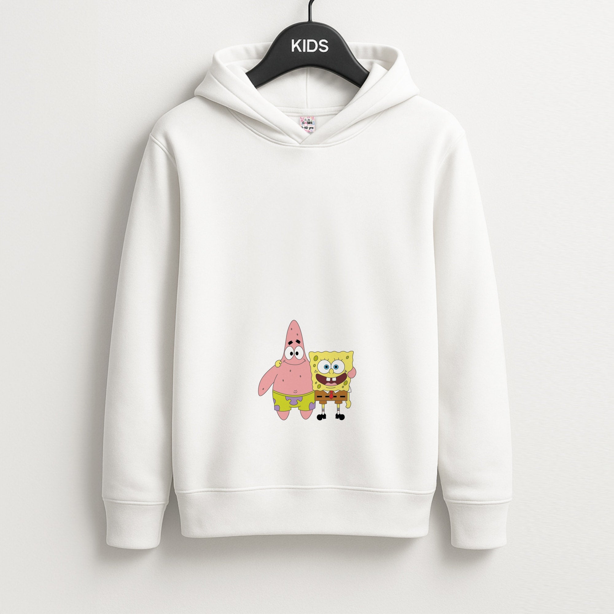 Patrick And Sponge Kids Hoodie