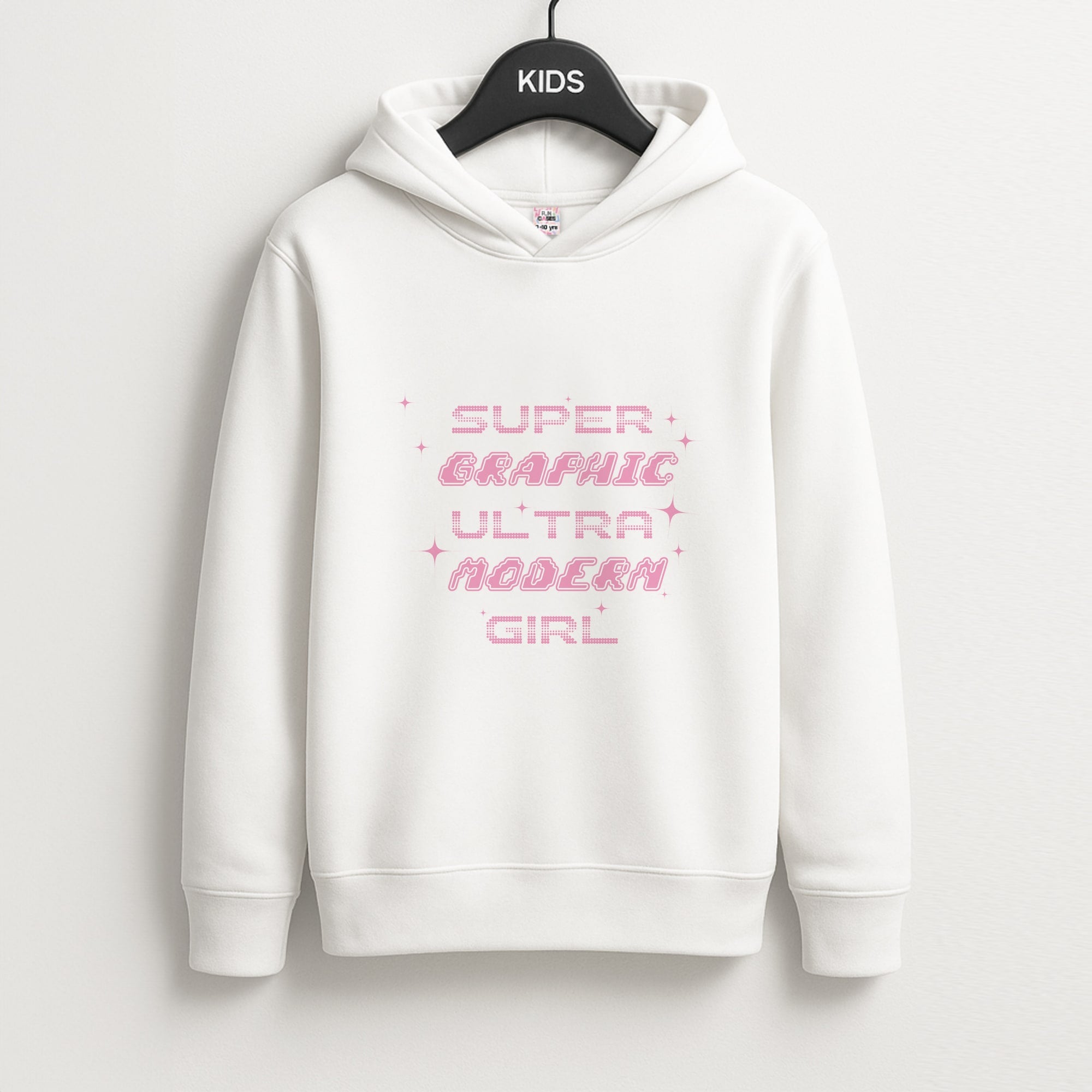 Super Graphic Ultra Modern Girl - Chappell Kids Hoodie