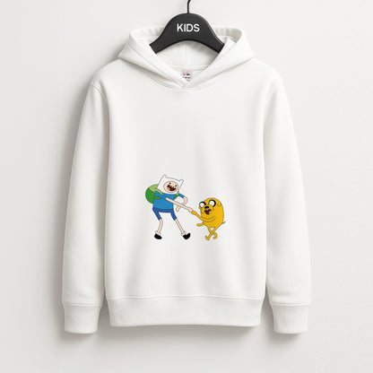 Jake The Dog And Finn The Human Unisex Kids Hoodie