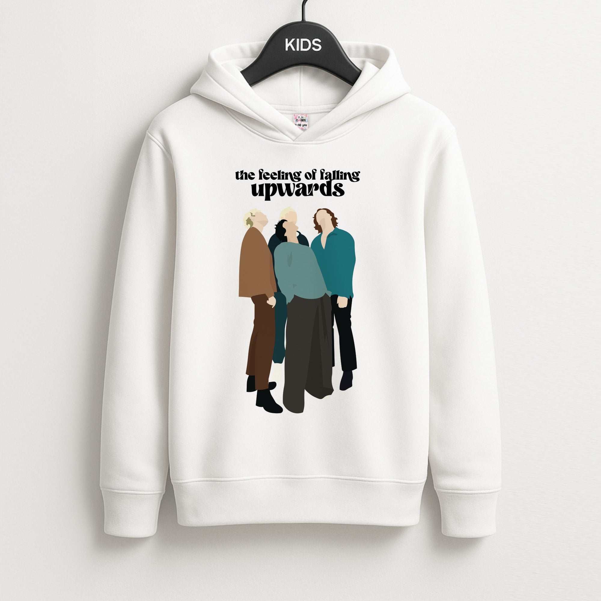 The Feeling Of Falling Upwards Kids Hoodie