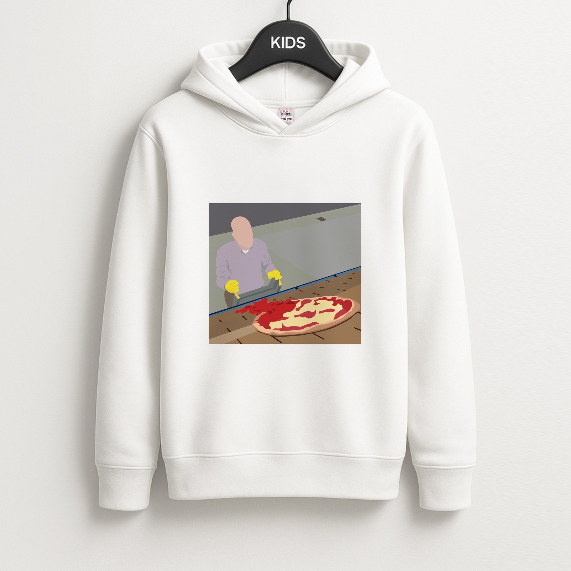 Pizza On The Roof Kids Hoodie