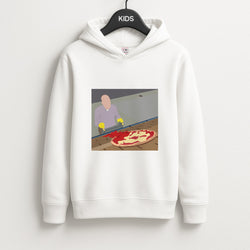 Pizza On The Roof Unisex Kids Hoodie