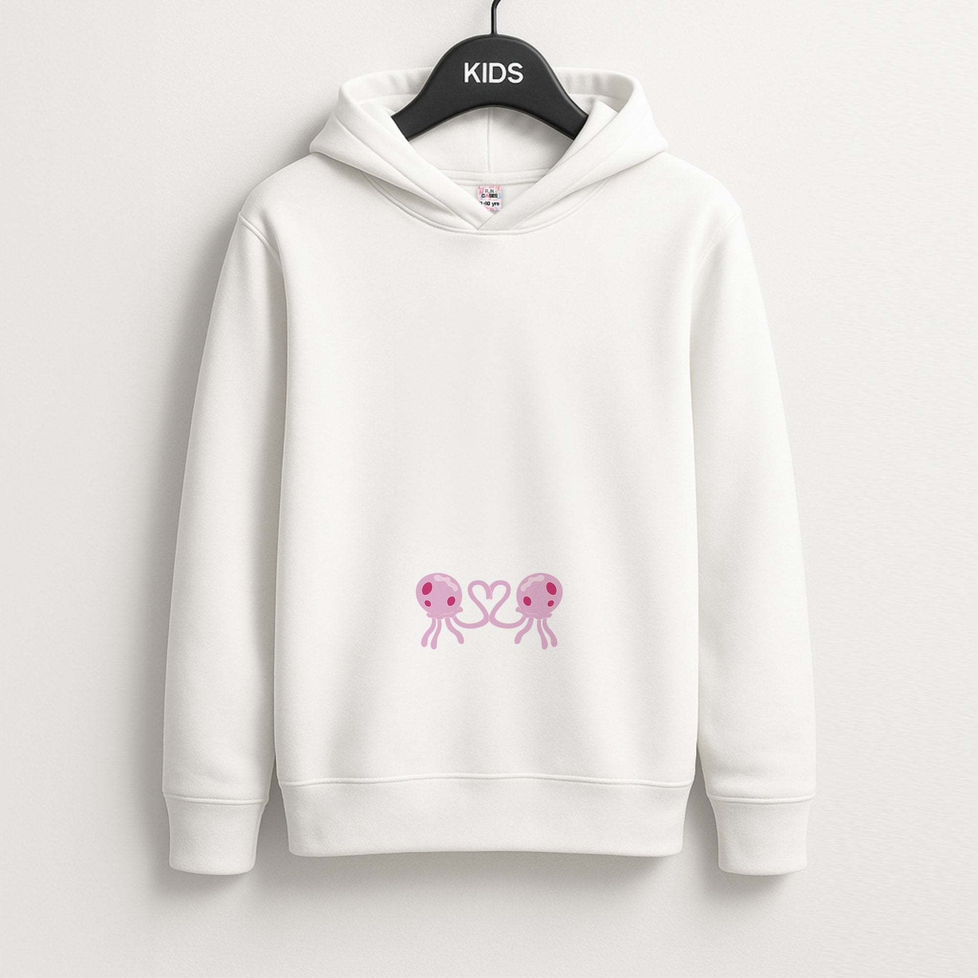Love Heart Unisex Kids Hoodie